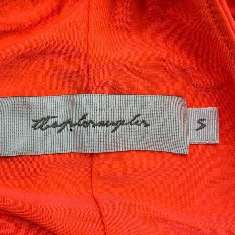 Tbag Los Angeles Dress Small OrangeCoral Grecian Goddess With Sash - Picture 6 of 9